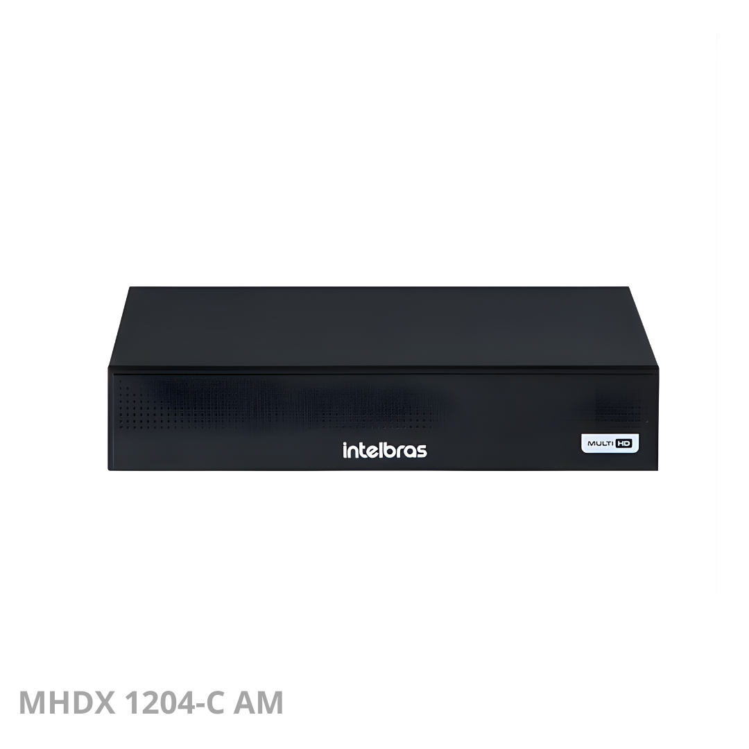 DVR 1204 Gravador Digital de Vídeo Compacto MHDX 1204-C 4 Canais + 1 IP 1080p Intelbras - Imagem 1
