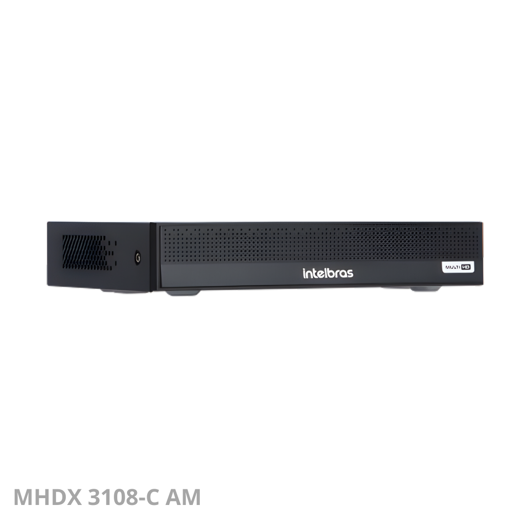 DVR MHDX 3108 Gravador Digital de Vídeo Compacto MHDX 3108-C AM Intelbras - Imagem 1